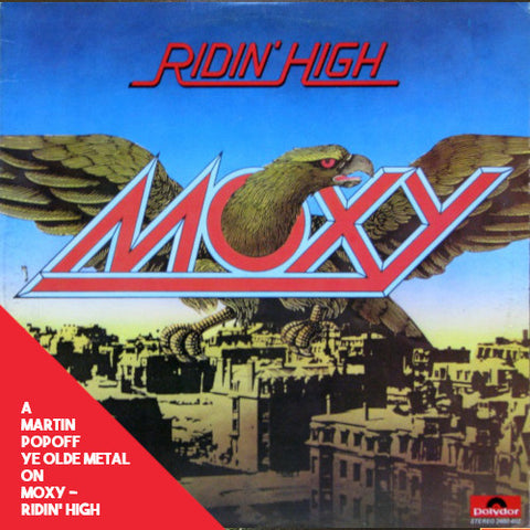 Martin Popoff - eBook - Moxy - Ridin’ High.
