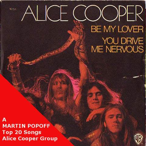 MARTIN POPOFF – EBOOK – THE TOP 20 ALICE COOPER GROUP SONGS