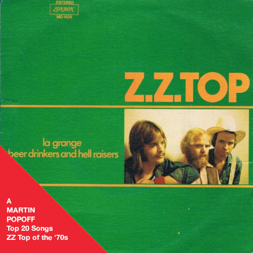 MARTIN POPOFF – EBOOK – POPOFF’S TOP 20: ZZ TOP SONGS OF THE ‘70S