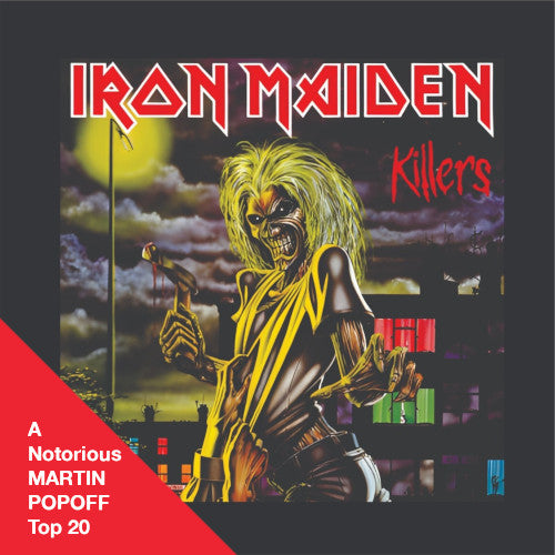 MARTIN POPOFF – EBOOK – POPOFF’S TOP 20: Songs from the Two Paul Di’Anno Iron Maiden Albums, Ranked
