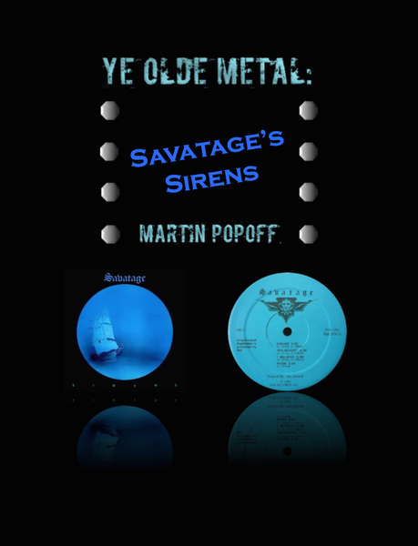 Martin Popoff – eBook – Savatage - Sirens