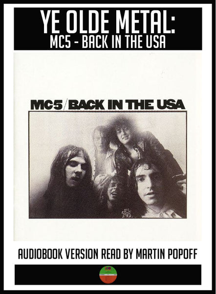 Martin Popoff – MC5: Back In The USA – Audiobook