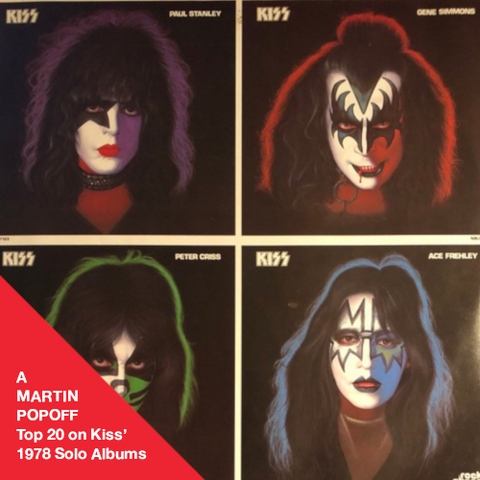 Martin Popoff - eBook - Popoff’s Top 20: The KISS 1978 Solo Albums