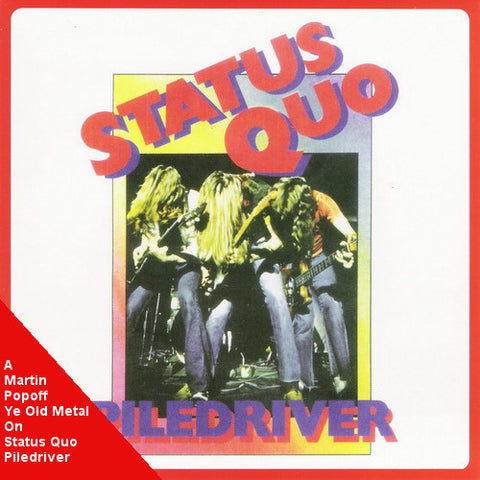 Martin Popoff - eBook - Status Quo – Piledriver