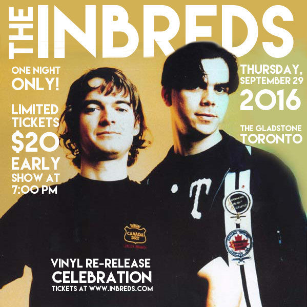 The Inbreds - Gladstone - Vinyl Re-Release Show