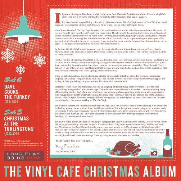 Stuart McLean - Vinyl Cafe Christmas Album (Vinyl Record)