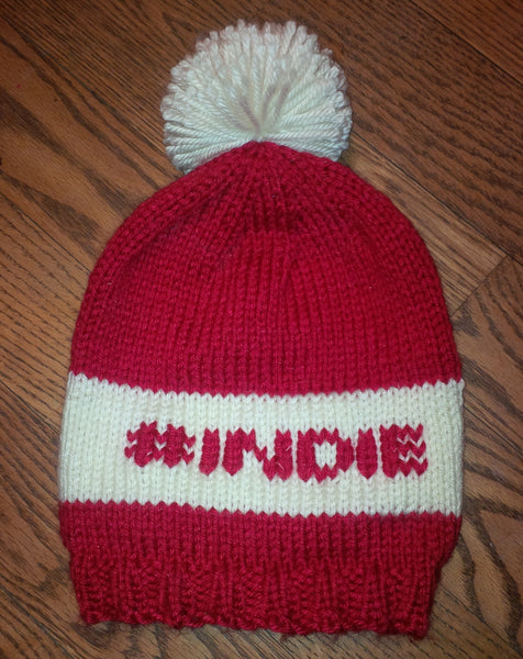 Hashtag Indie Hand-Knit Touque (Hat) - Free Shipping